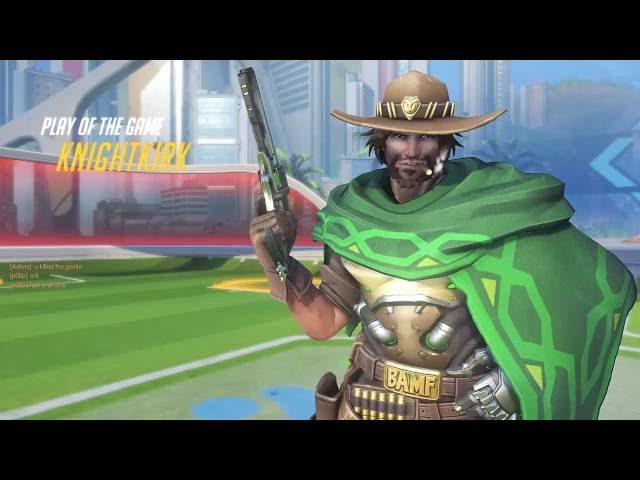 McCree is pretty good at LucioBall.