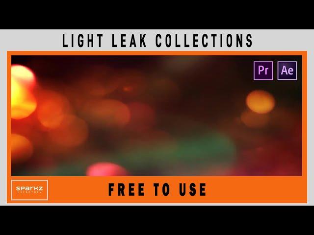 LIGHT LEAK | MEGA PACK | Premier pro cc | After Effects | Overlay