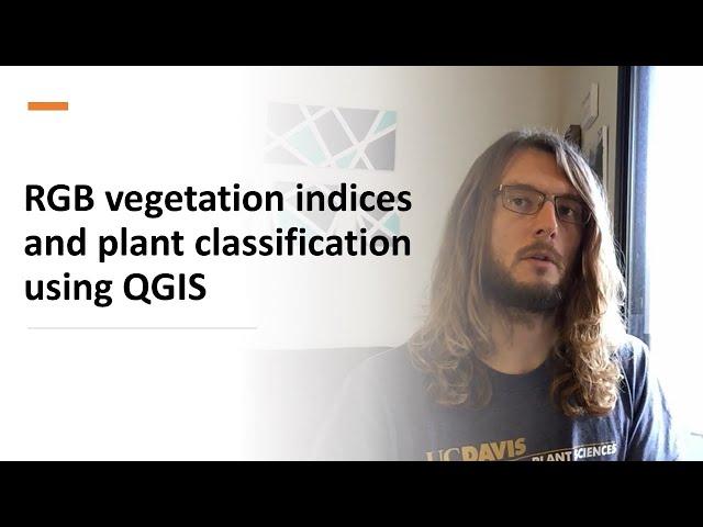 Calculating vegetation indices & plant/soil separation with QGIS (Drones in agriculture series, 3/7)