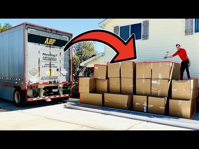 I Got HUGE BOAT Delivered to my Door in Boxes! What is it???!