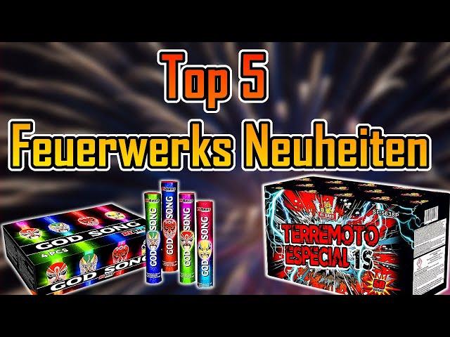 TOP 5 FEUERWERKS NEUHEITEN für SILVESTER