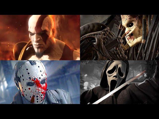 Mortal Kombat All Guest Characters Fatalities (MK9, MK10, MK11, MK1)