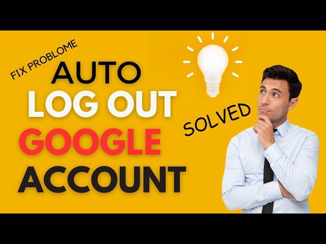 FIX auto sign out google account | How To Fix Gmail Account Automatically Log Out | Google is Paused