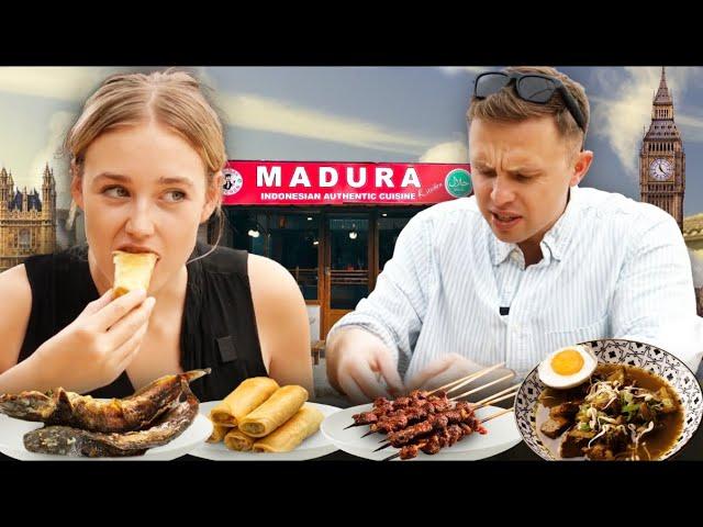 Authentic Madura Cuisine In London - Indonesian Food tour ep1