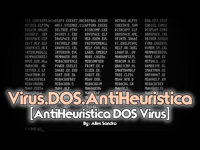 Virus.DOS.AntiHeuristica [AntiHeuristica DOS Virus]