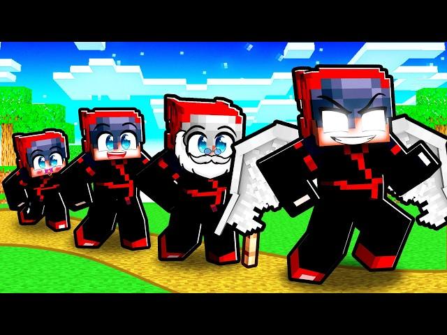 BIRTH to IMMORTAL of a NINJA in Minecraft!