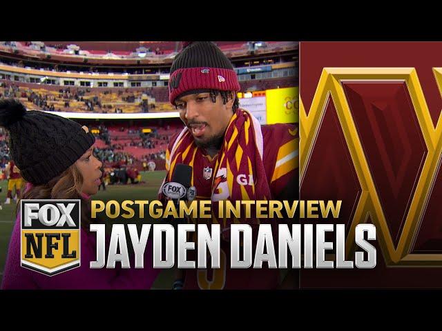 Commanders' Jayden Daniels on snapping Eagles win streak – 'It means a lot' | NFL on FOX