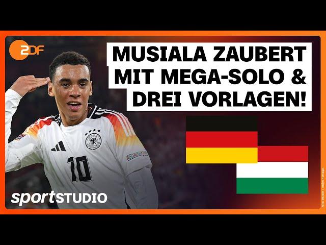 Deutschland – Ungarn Highlights | UEFA Nations League, 1. Spieltag 2024/25 | sportstudio