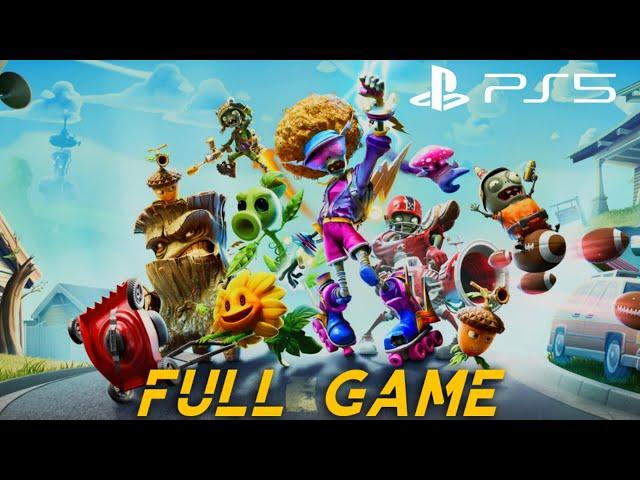 PLANTS VS ZOMBIES BATTLE FOR NEIGHBORVILLE PS5 Gameplay Walkthrough FULL GAME - No Commentary