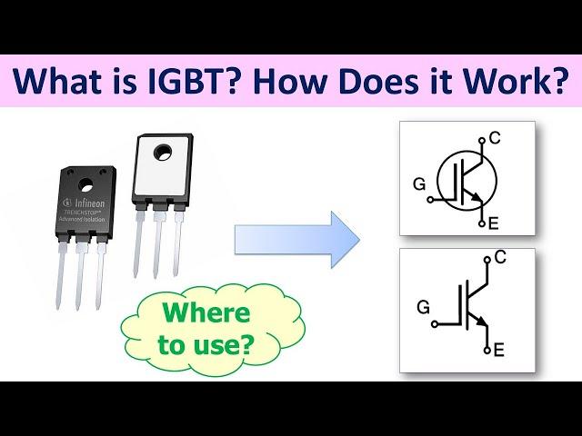 What is a IGBT? How IGBTs Work? (IGBT Basic Tutorial)