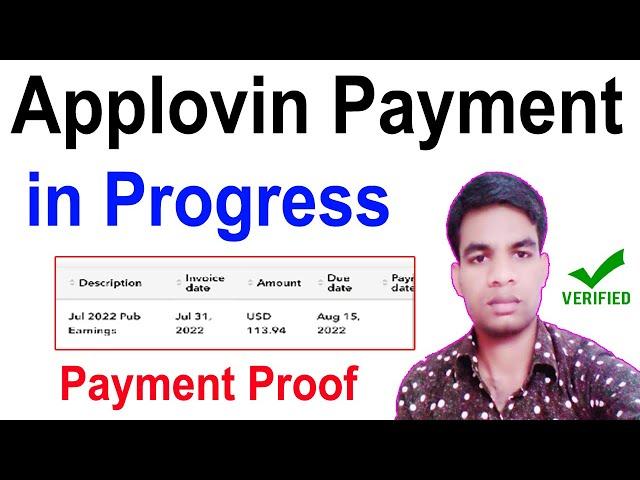 Applovin Payment Proof | Payment in Progress | Per Month 300$ Income 2022