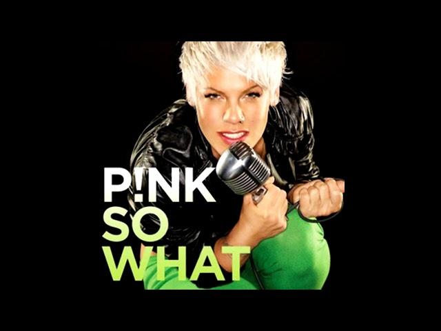 P!nk - So What (Male Version Pitch Change)