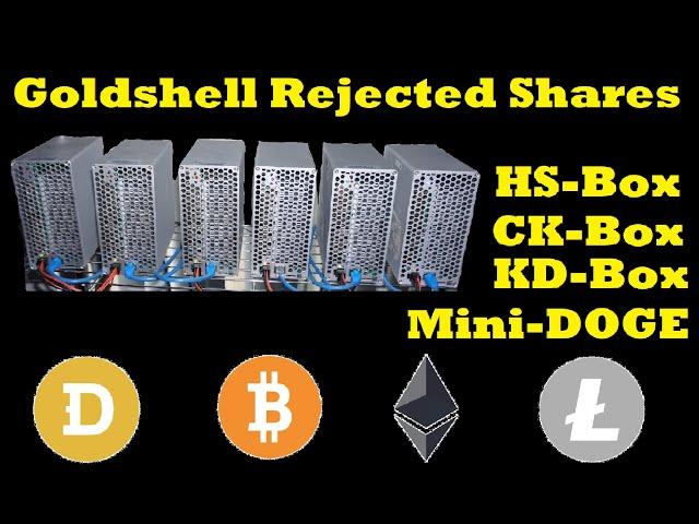 Goldshell Rejected Mining Shares Fix ~ Firmware KD Box Upgrade Update ~ Easy DIY Repair