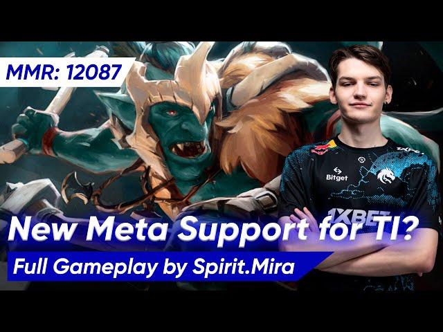  Mira TROLL WARLORD SUPPORT 7.37b | Dota 2 Pro Gameplay