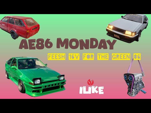 ILIKE VLOGS: BIG DAY FOR THE GREEN AE86!!