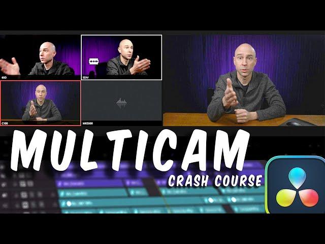 Master MULTICAM: DaVinci Resolve 18.6 Crash Course | Unlock Essential Tips & Techniques!