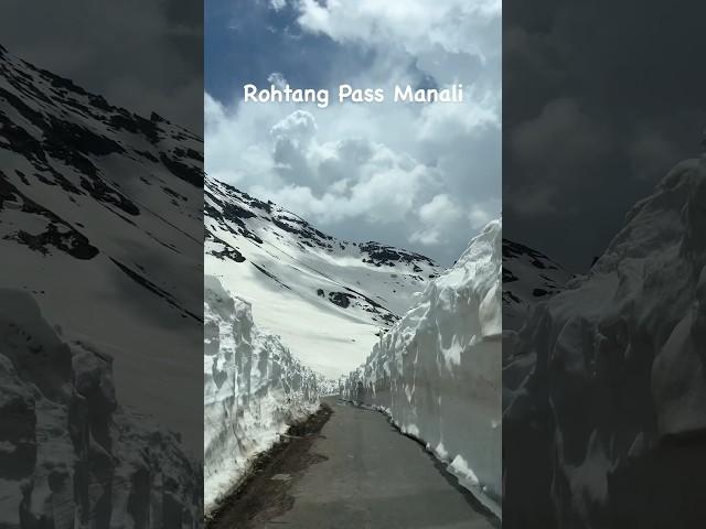 Rohtang Pass Manali In summers #manali #shorts #short #shortsfeed