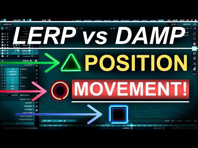 Unity 3D USING Lerp vs MoveTowards vs SmoothDamp (In 2 Minutes)