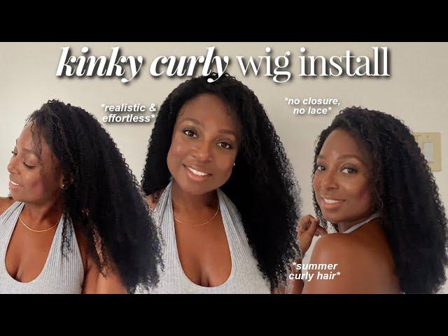 No Lace No Glue! Instant Natural Hair Growth with HerGivenhair 3 in 1 Half Wig!!!
