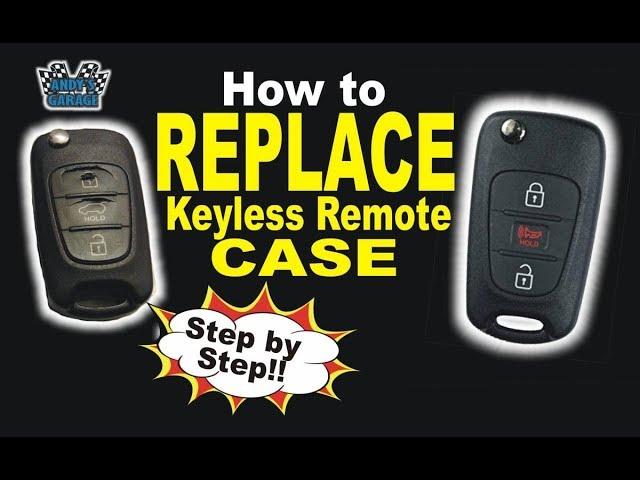 How To Replace/Repair Keyless Remote Case (Andy’s Garage: Episode - 26)