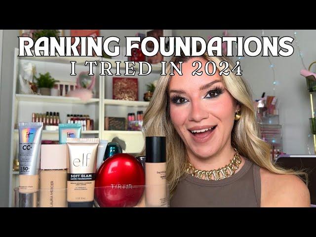 RANKING FOUNDATIONS I TRIED IN 2024