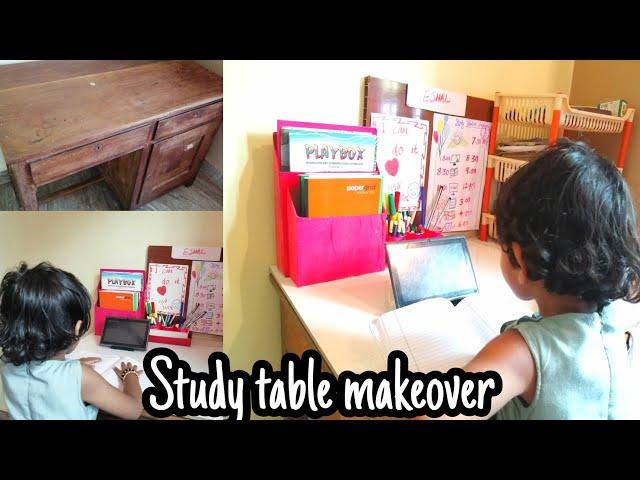 Study table organaization (2021)/diy kids study table organising malayalam /Emmyshome by shana