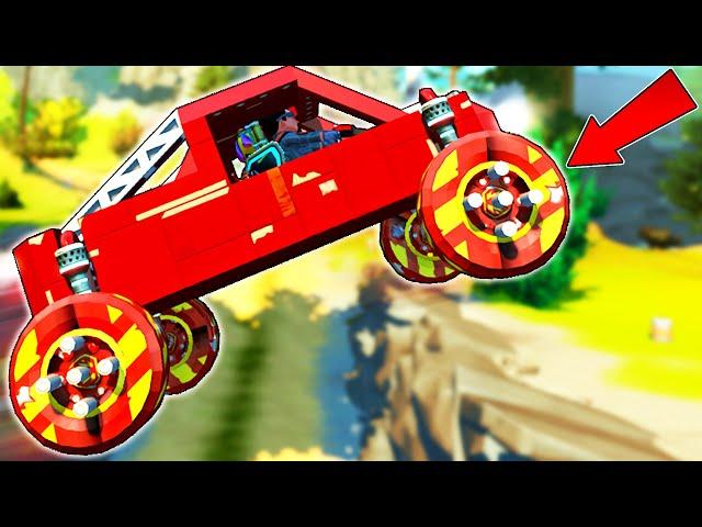 We Raced with Wheels that are Literally Explosives! - Scrap Mechanic Multiplayer Monday