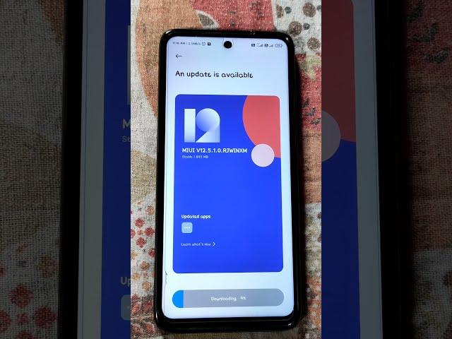 Redmi Note 9 Pro MIUI 12.5.1.0 RJWINXM System Update India Official Stable Update Redmi/9/Pro/Max