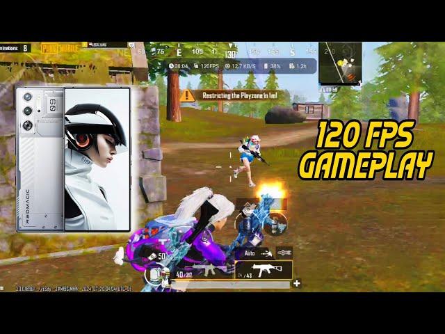 RED MAGIC 9 PRO 120 FPS PUBG TEST  NUBIA RED MAGIC 9 PRO