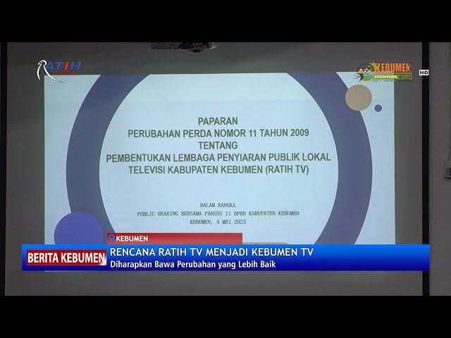 Rencana Ratih TV Menjadi Kebumen TV