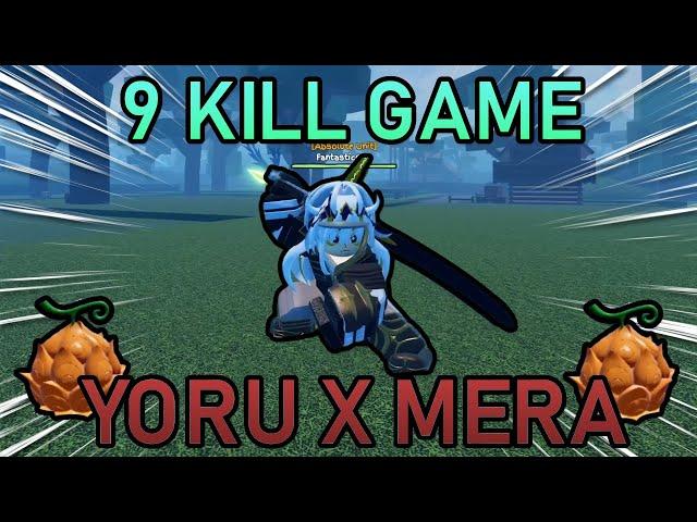 [GPO] YORU MERA = FREE WIN! 9 KILL GAME