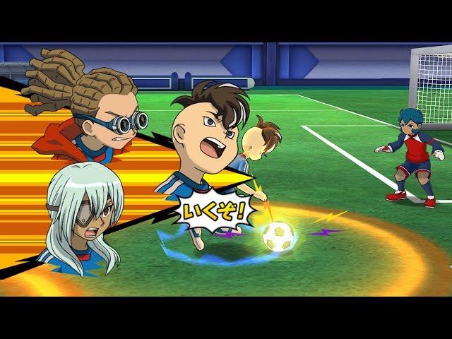 Inazuma Eleven Go Strikers 2013 Inazuma Japan Vs Little Gigant Wii 1080p (Dolphin/Gameplay)