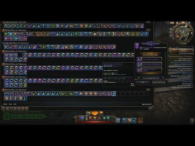 Neverwinter Mod 14  - New Epic Insignia Pack 1000 Boxes Opening Showcase Unforgiven GWF (1080p)