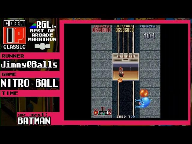 The Coin-Op Classic [037] - Nitro Ball (1cc attempt) by Jimmyqballs