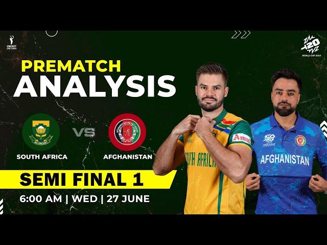 South Africa vs Afghanistan 1st Semi-Final PREDICTION | T20 WC 2024 SA vs AFG Dream11 Team