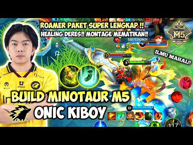 BUILD MINOTAUR M5!! MINOTAUR ONIC KIBOY!! MINOTAUR YANG MENGGILA DI M5!! TANK OP!! | MOBILE LEGENDS