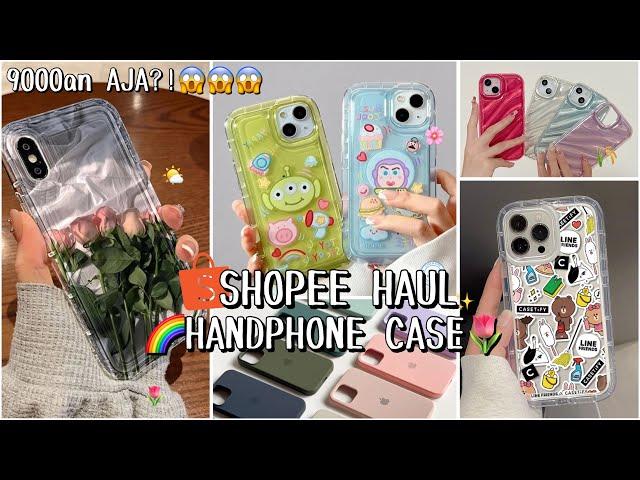 SHOPEE HAUL CASE HP AESTHETIC & KEKINIAN + TRY ON  | MURAH & BERKUALITAS!!!