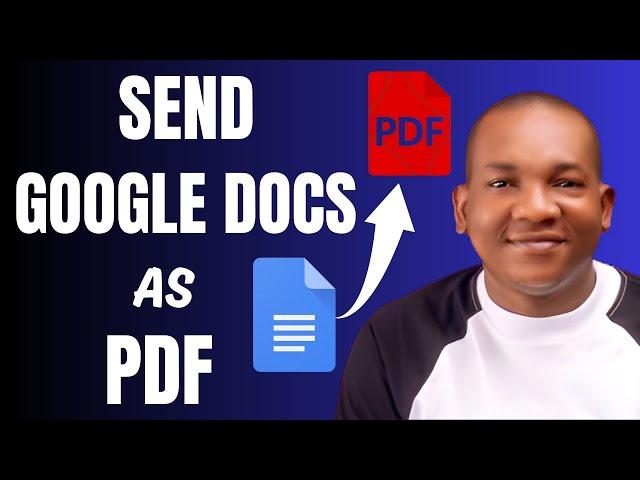 How to Send Google Docs As PDF to Someone (Gmail and WhatsApp)