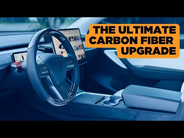 20 CARBON FIBER Upgrades for the Tesla Model Y #tesla #2023