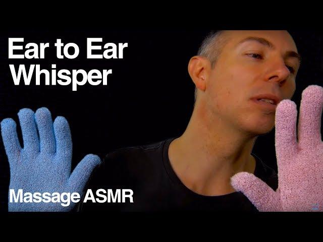 ASMR Ear to Ear Whispering & Almost Inaudible +  Scratching Sounds