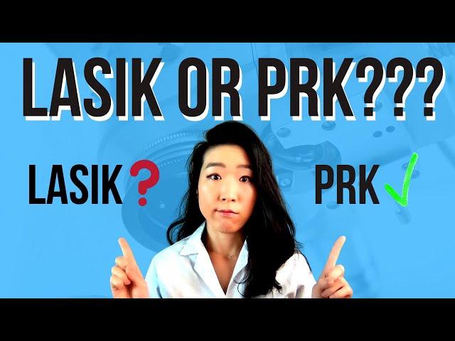 LASIK vs PRK | Eye MD compares LASIK and PRK refractive eye surgery!