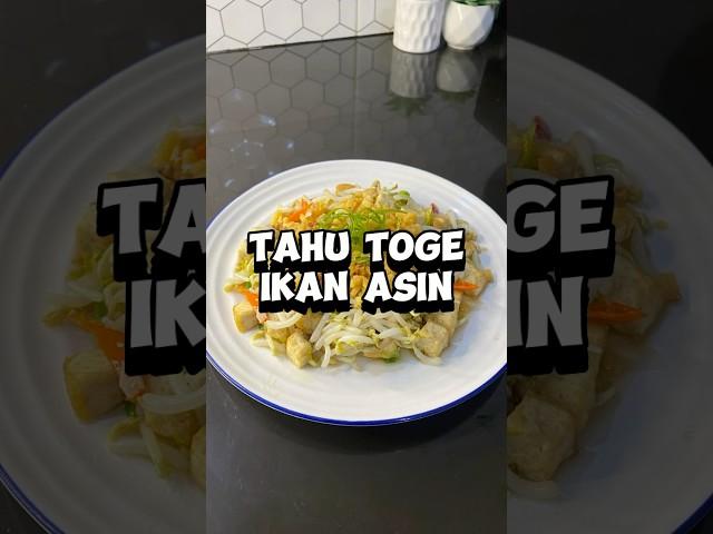 Tahu Toge Ikan Asin #tahu #tauge #ikanasin #tumistahu #culinaryclass #tumistauge  #menusimple