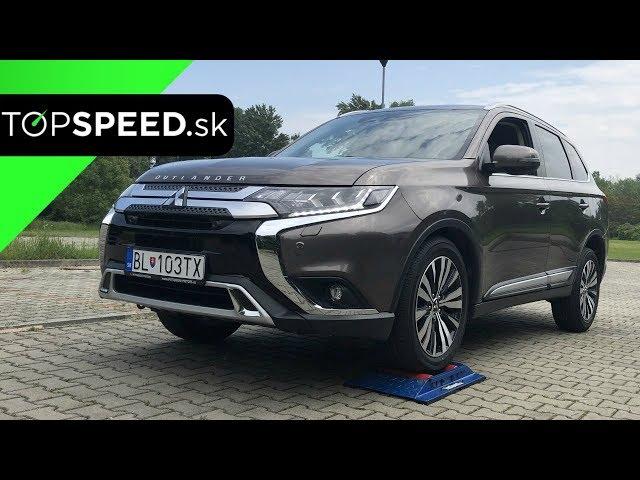 Mitsubishi Outlander AWC III 4x4 test - TOPSPEED.sk