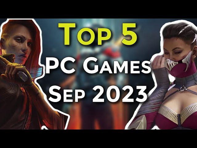 The 5 BEST New Single Player PC Games - September 2023