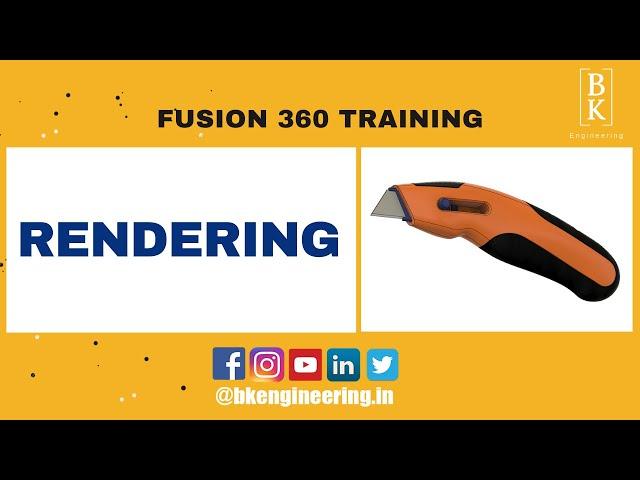 Rendering in Fusion 360 | BK Engineering