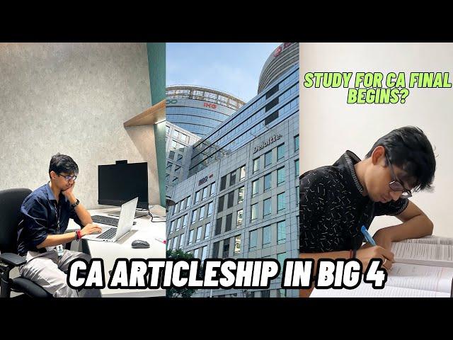 A day in the life of CA ARTICLE in BIG 4| My role, Timing, Salary etc. | CA articleship in big 4| CA