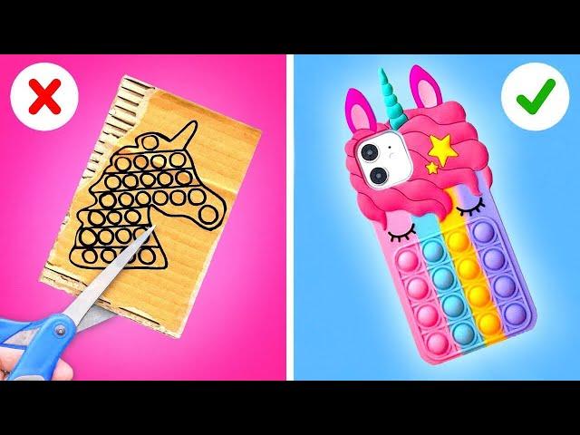 DIY EASY CARDBOARD HACKS | Awesome Phone Hacks & Crafts with Nano Tape By 123GO Like!