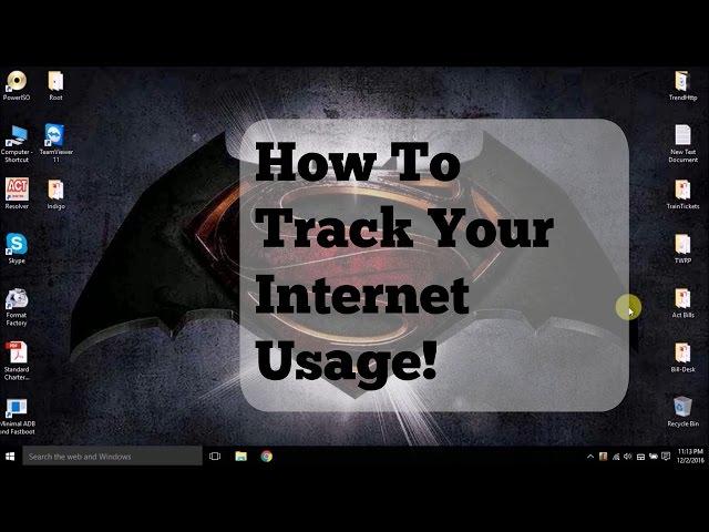 How To Monitor Internet Usage