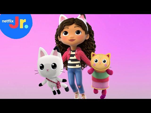 Cat of the Day Song Compilation PART 4  Gabby's Dollhouse | Netflix Jr