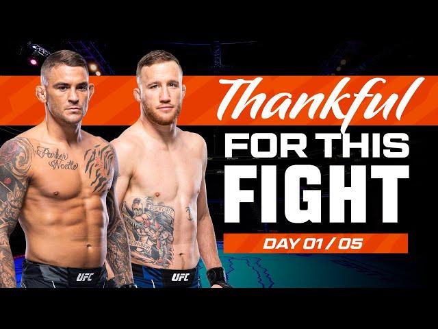 Dustin Poirier vs Justin Gaethje 1 | UFC Fights We Are Thankful For 2023 - Day 1